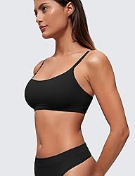 CRZ YOGA Softhold Women's Double Lined Bralettes