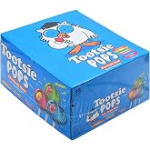 Tootsie Pops The Fruit Ones, Fruit Flavored Lollipops, Fruity Center, 48ct | Chewy Fruity Center, Blue Raspberry/Cherry, Strawberry/Lemon &amp; Green Apple/Watermelon Flavors, Peanut-Free, 30 Ounces