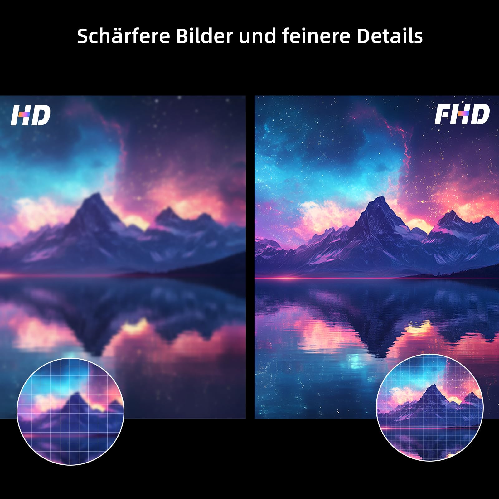 CHIQ L40QST 40 Zoll (101cm) FHD, QLED Pro Smart Google TV, Kompatibel mit HDR10, DBX-tv, Apple AirPlay, Prime Video, YouTube, Dolby Audio, mit Google Sprachsteuerung, Rahmenloses Design 7