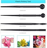 Xiaomoyu Polymer Clay Tools 25 Pcs Set Ball Stylus Craft Kit with Case view 5