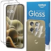 Natbok 2+2 Pack for Motorola Edge 2026 Screen Protector with Camera Lens Protector,Full Coverage 9H Tempered Glass Film,HD Clear Scratch Resistant,Bubble-Free for Moto Edge 2026 Screen Protector