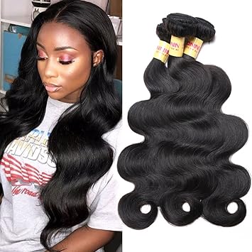 Amazon Com Connie Brazilian Hair Bundles Body Wave 100 Human