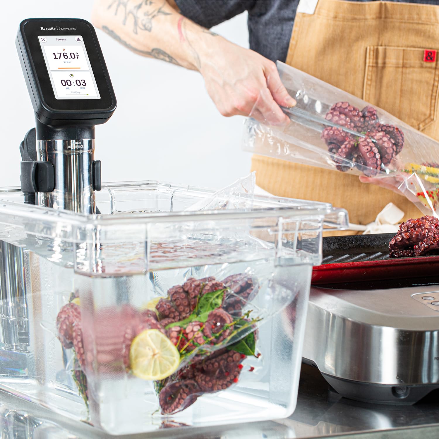 Breville Commercial CSV700PSS HydroPro Commercial Grade Sous Vide Immersion Circulator, Polished Stainless Steel