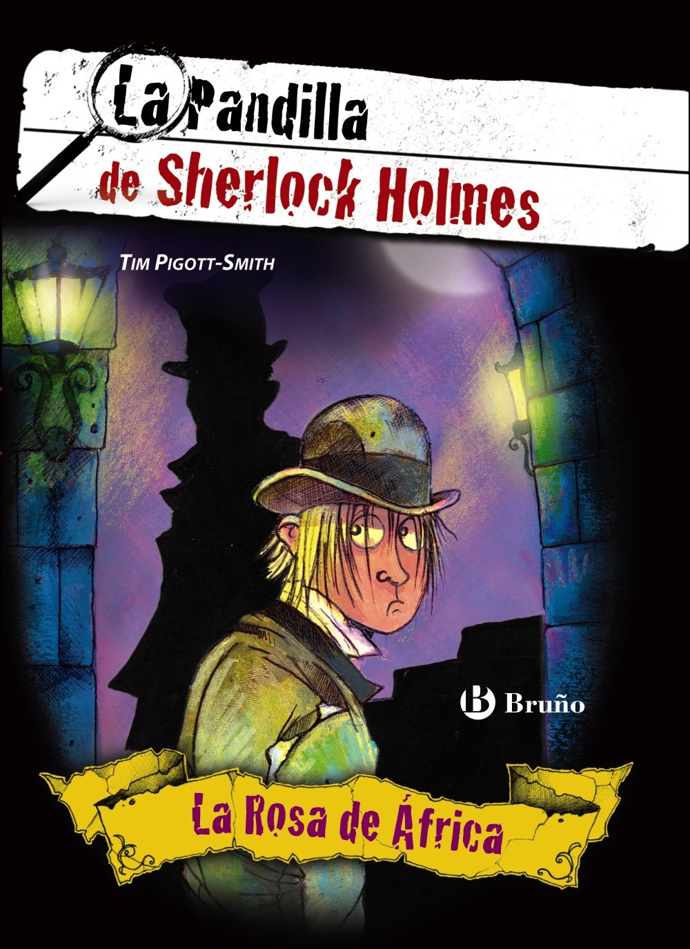 Portada de La Rosa de África. La Pandilla de Sherlock Holmes, 2 (Castellano - A Partir De 12 Años - Narrativa - La Pandilla De Sherlock Holmes)