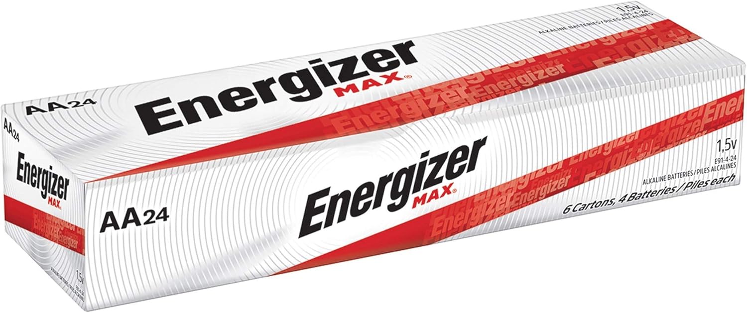 Eveready Battery Co. Inc Energizer Alkaline Battery, AA