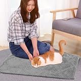 Medo Small Blanket Flannel Fuzzy Washable Pet Bed Cover 45x65cm Khaki view 6