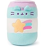GUND Pusheen Gamer Pop Sip Plush, Collectible Energy Drink Plush Toy, Food Plushies, Gaming Decor, Stuffed Animal for Ages 8 and Up, Blue, 6”