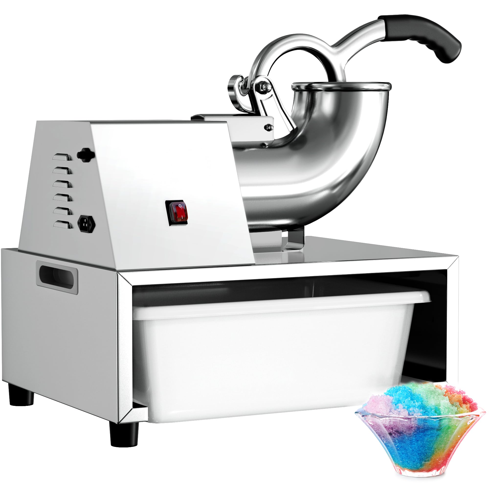 Photo 1 of VNN Commercial Shaved Ice Machine - Electric Snow Cone Machine, Suitable for Party Activities, Family Gatherings, Events