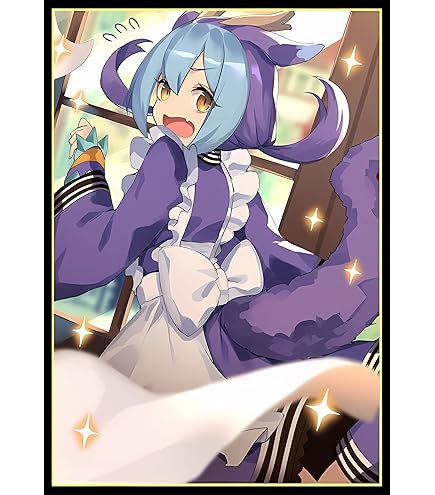 HAND MAID MAY トレーディングカード Amazon.com: 60ct Dragonmaid Girl Anime Top Loading Trading