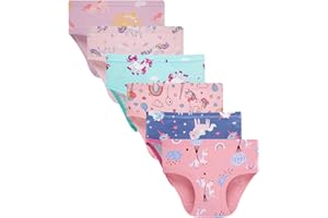 Boboking Soft Cotton Underwear Toddler Girls'Briefs Soft Undies