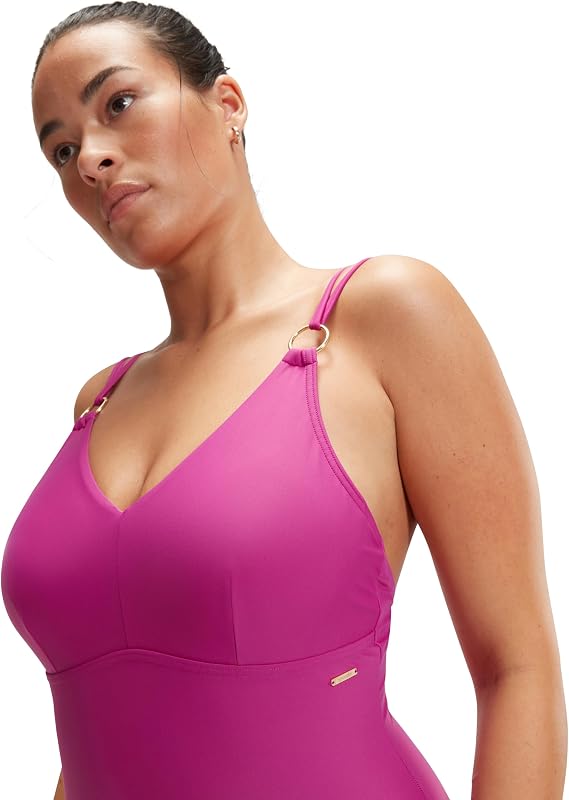 Shaping Strappy 1 Piece, Maillot Une pièce Femme, Pink,