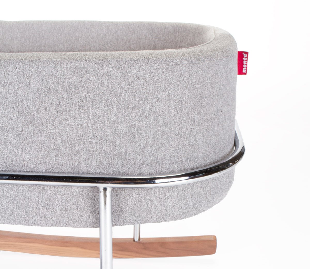 Monte Design Rockwell Modern Heather Grey Basket