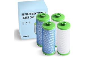 BLOTMS Water Filter Replacement Cartridge compatible with AO Smith - Fits AO-US-200-R Models | Advanced Sink Filtration System (4pcs)