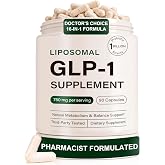 GLP-1 Supplement for Weight Management &amp; Appetite Suppressant, 90 Capsules | Appetite Control for Women and Men, Cravings &amp; Healthy Metabolism, and Gut Health Support: Probiotic &amp; Prebiotic