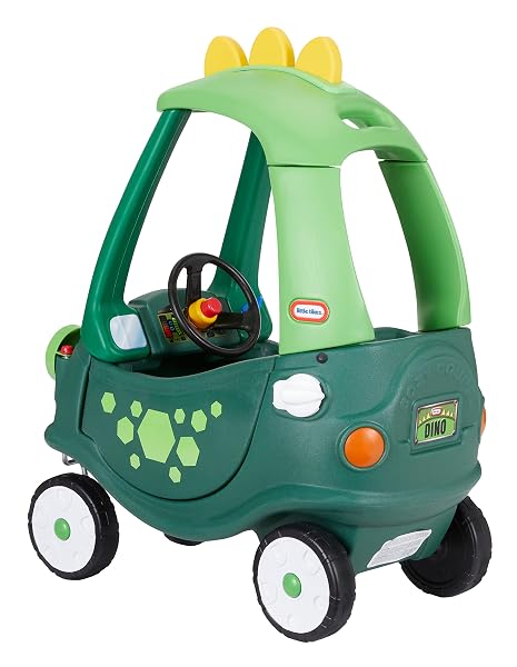 LITTLE TIKES COZY COUPE DINOSAUR – AMAZON EXCLUSIVE LARGE, GREEN