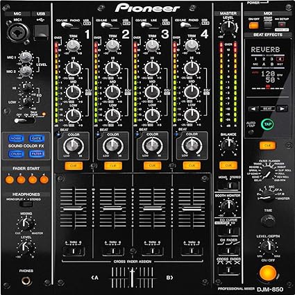 Pioneer Djm 850 K Dj Mixer Amazon In Musical Instruments