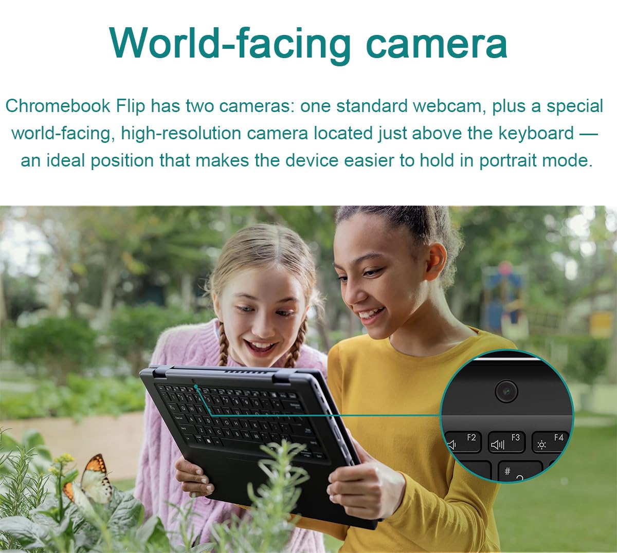 ASUS Chromebook Flip CR1 2-in-1 Laptop (11.6