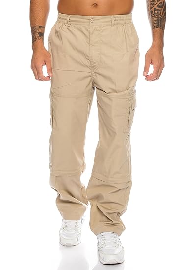 Benk Herren Schlupfhose Freizeithose Cargohose Cargo Lange Hose Pants Arbeitshose 01