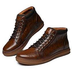 Arkbird Mens Leather Sneaker Fashion Classic Casual