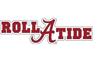 CRAFTIQUE Alabama Crimson Tide Magnet A ROLL Tide Magnet 16"