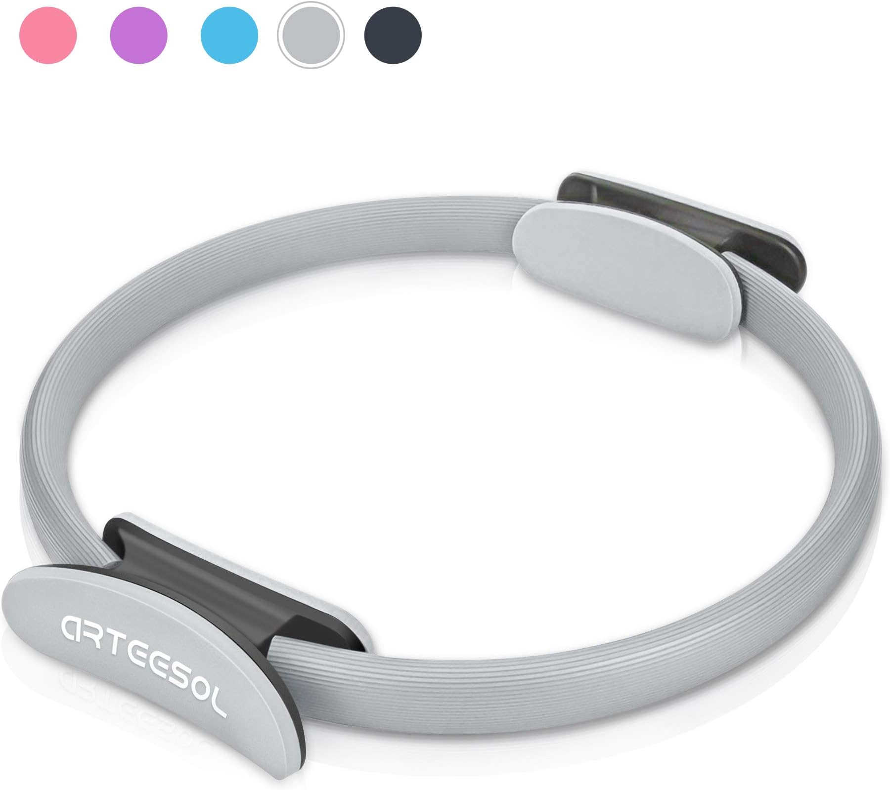 arteesol Pilates Ring - Premium Unbreakable Fitness Equipment for Fitness Full-Body Workout Yoga, Weight Loss, Sculpting