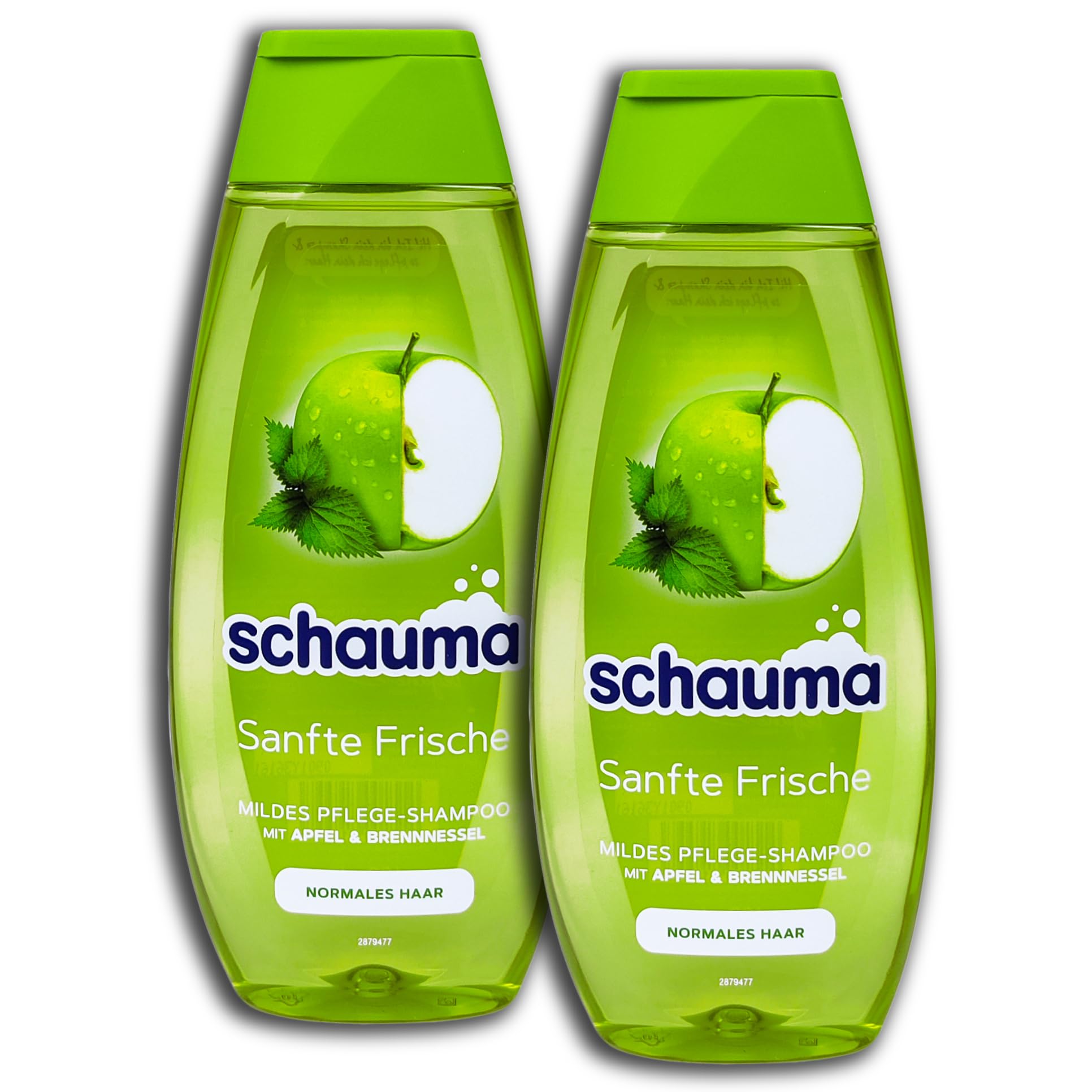TOPDeal Schauma Shampoo Gentle Fresh Apple and Nettle 2 x 400 ml Pack of 2