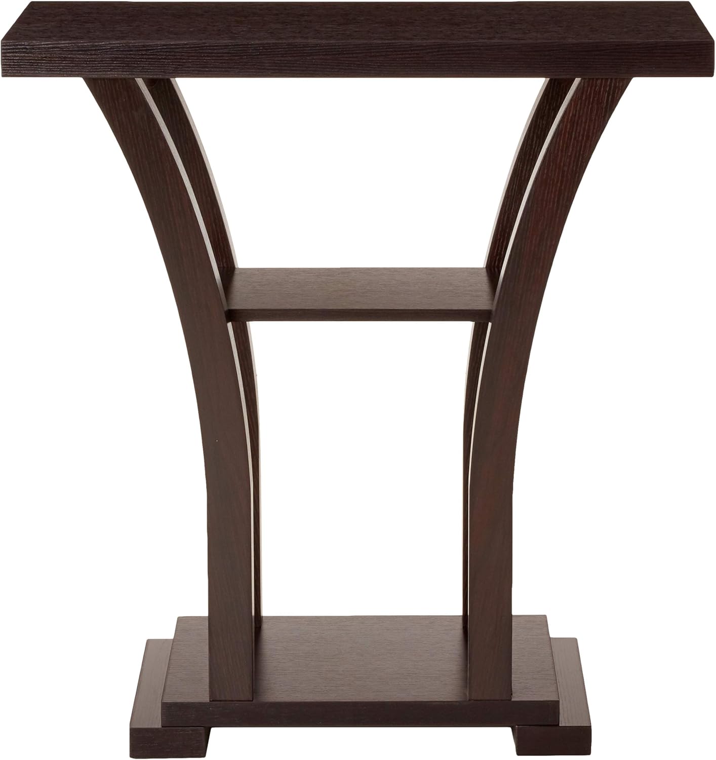 Crown Mark Draper Console Table, Espresso: Kitchen & Dining