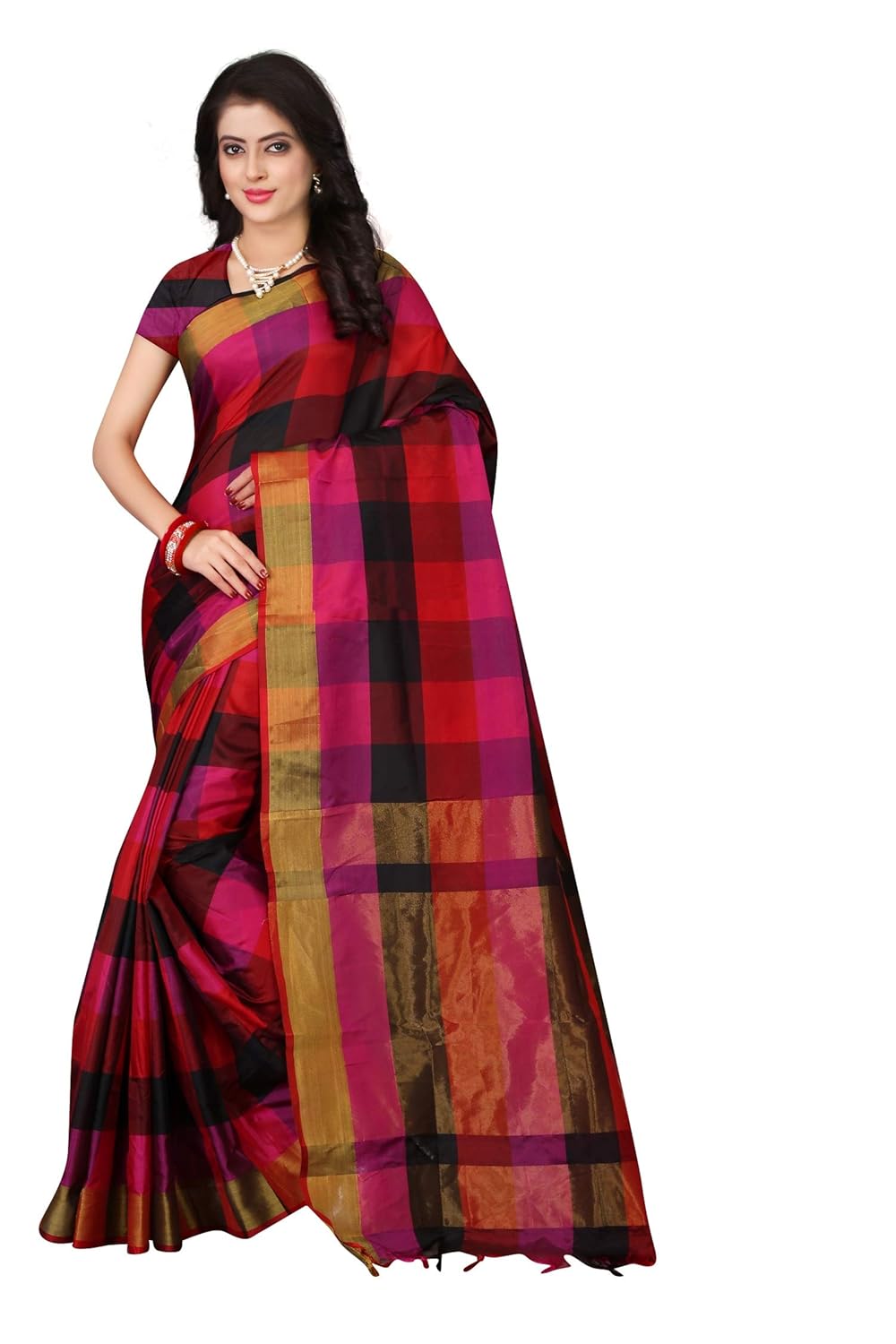 leriya fashion cotton silk saree for women