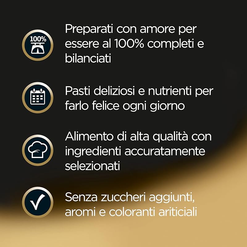 Junior Cibo Umido per Cani Cuccioli con Tenero Tacchino e Vitello, 14 Vaschette da 150 g, Totale 2.100g