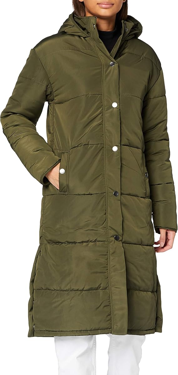 find. Women's Long Padded Coat Amazon.co.uk Clothing