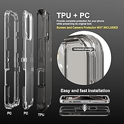 Follaroma for iPhone 16 Pro Max Case, Heavy Duty