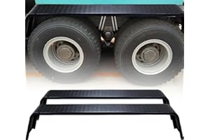 Migoda 2 Pack Trailer Fenders, Durable 14 Gauge Steel Diamond Fenders Tread Plate, 10" x 72" x 13" Tandem Axle Trailer Fenders for Car Haulers, Utility, and Landscape Trailers