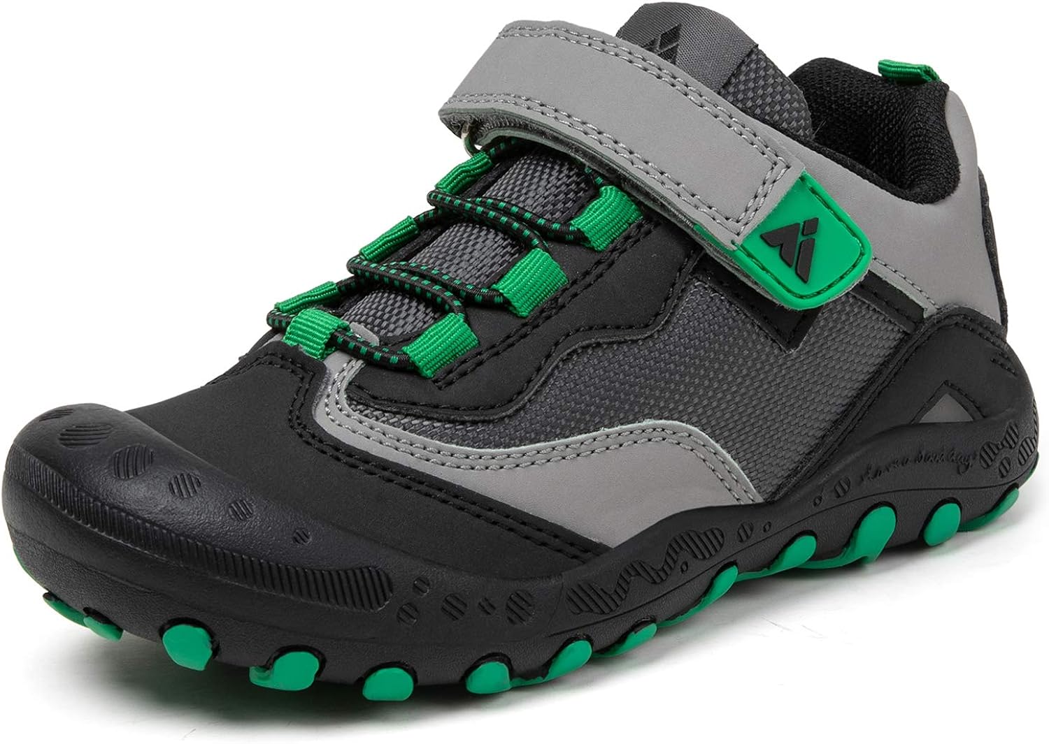 Mishansha Boys Girls Hiking Boots AntiSlip Water Resistant Sneaker Kids Running Walking Shoes