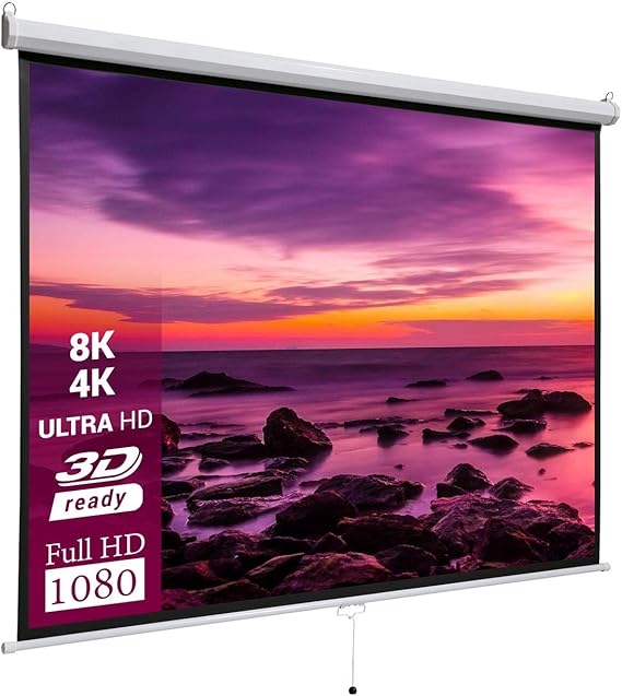 Celexon Basic Pantalla manual mural ivolum 240 x 180 cm: Amazon.es ...