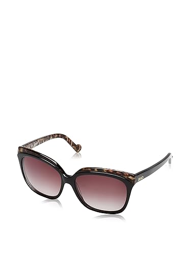 Liu Jo – LJ616S, Wayfarer, Acetat, Damenbrillen, EBONY/GREY SHADED(001 F), 59/16/140