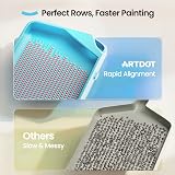 ARTDOT 10-Piece Interlocking Diamond Art Trays Blue Kit view 4