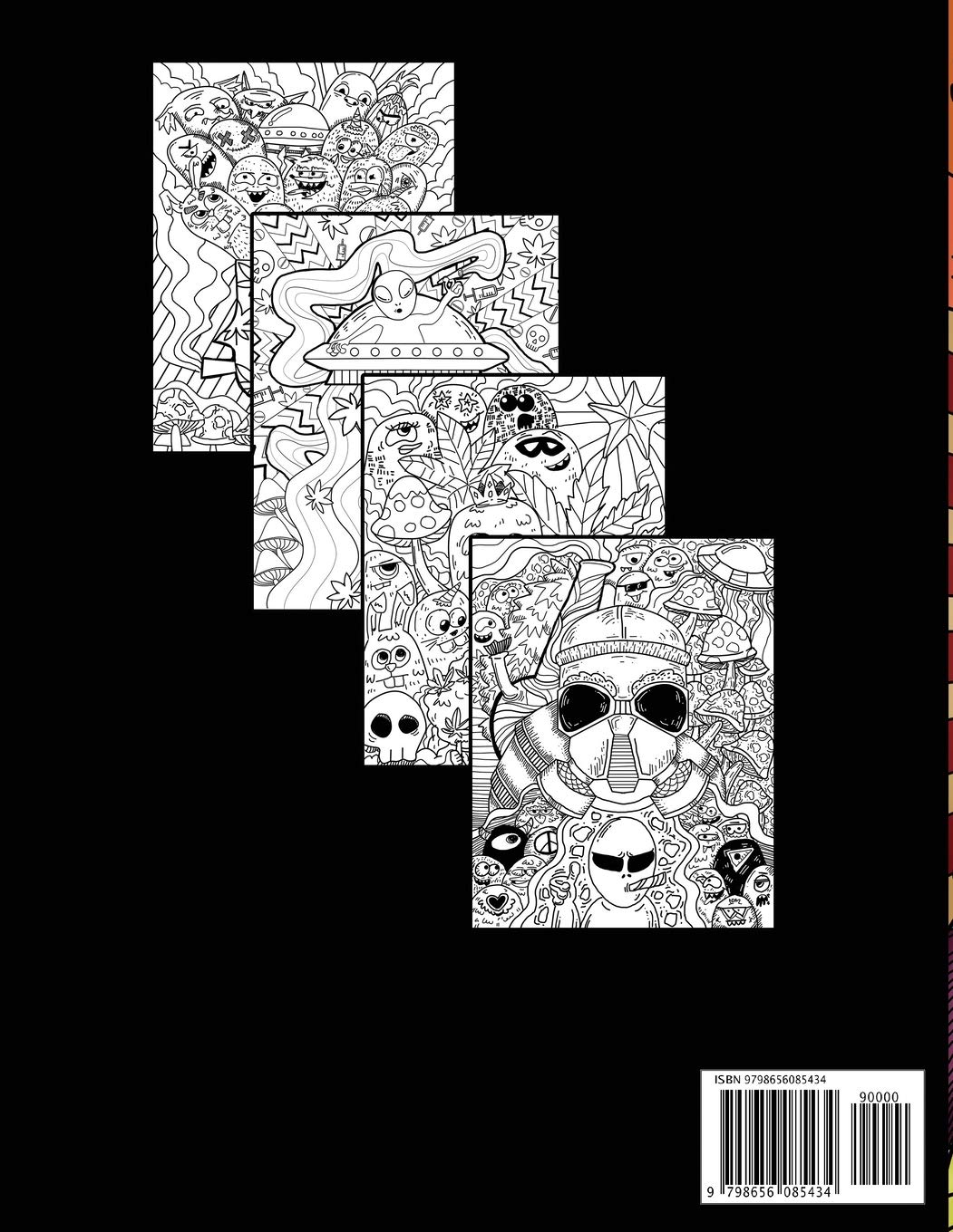 The Stoner S Alien Adult Coloring Book Stoners Coloring 30 Psychedelic Awesome Images For Stress Relief Dem Nicolas 9798656085434 Amazon Com Books