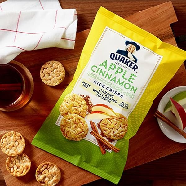 RICE CRISPS APPLE CINNAMON – FAMILY SIZE