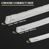 fowong Brush Draft Excluder Seal Strip 4.9m Self-Adhesive Window Door Weather view 7