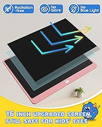 TEKFUN LCD Writing Tablet Doodle Board, 16 Inch