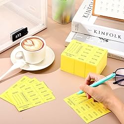 Kosiz 300 Sheets Raffle Tickets Sheets Hold This