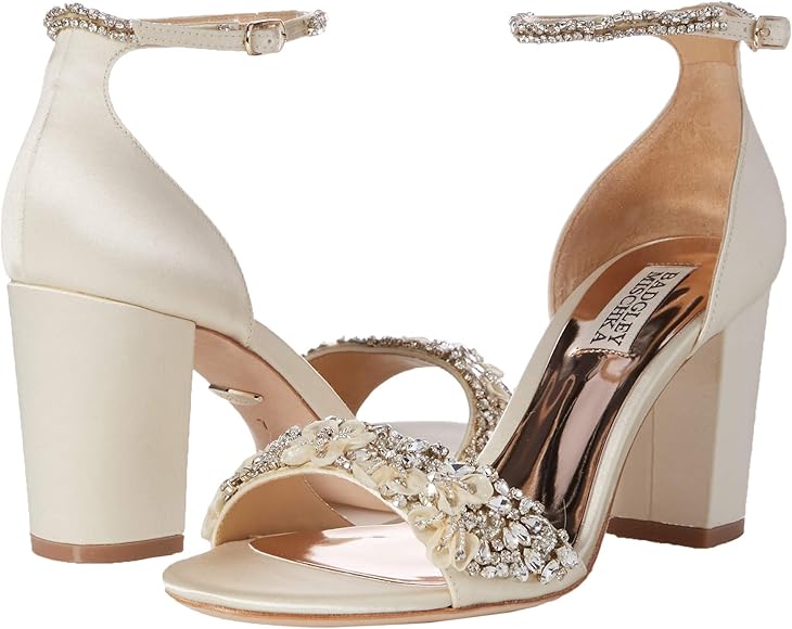 badgley mischka finesse embellished ankle strap sandal
