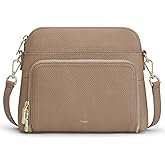 Kattee Small Crossbody Shoulder Bag for Women, Women's Genuine Leather Crossbody Purse with RFID Wallet