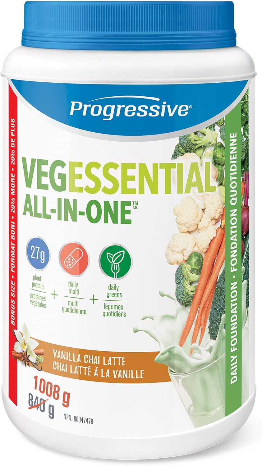 Progressive Health Vegessential, AllInOne Vegan Protein, Greens