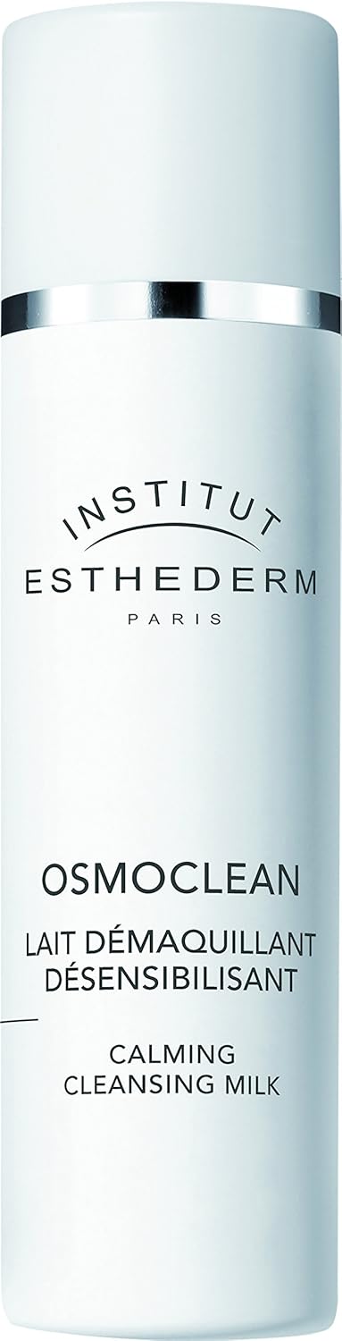 Institut Esthederm Calming Cleansing Milk, makeup-removing milk that calms reactions, sensitive skin - face - 6.7oz