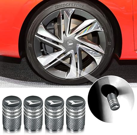 Amazon バルブキャップ エアバルブ タイヤ バルブ 車 エアー ホイールキャップ 車用メタル 腐食 防止 4個組 For Daihatsu グレー エアバルブキャップ 車 バイク