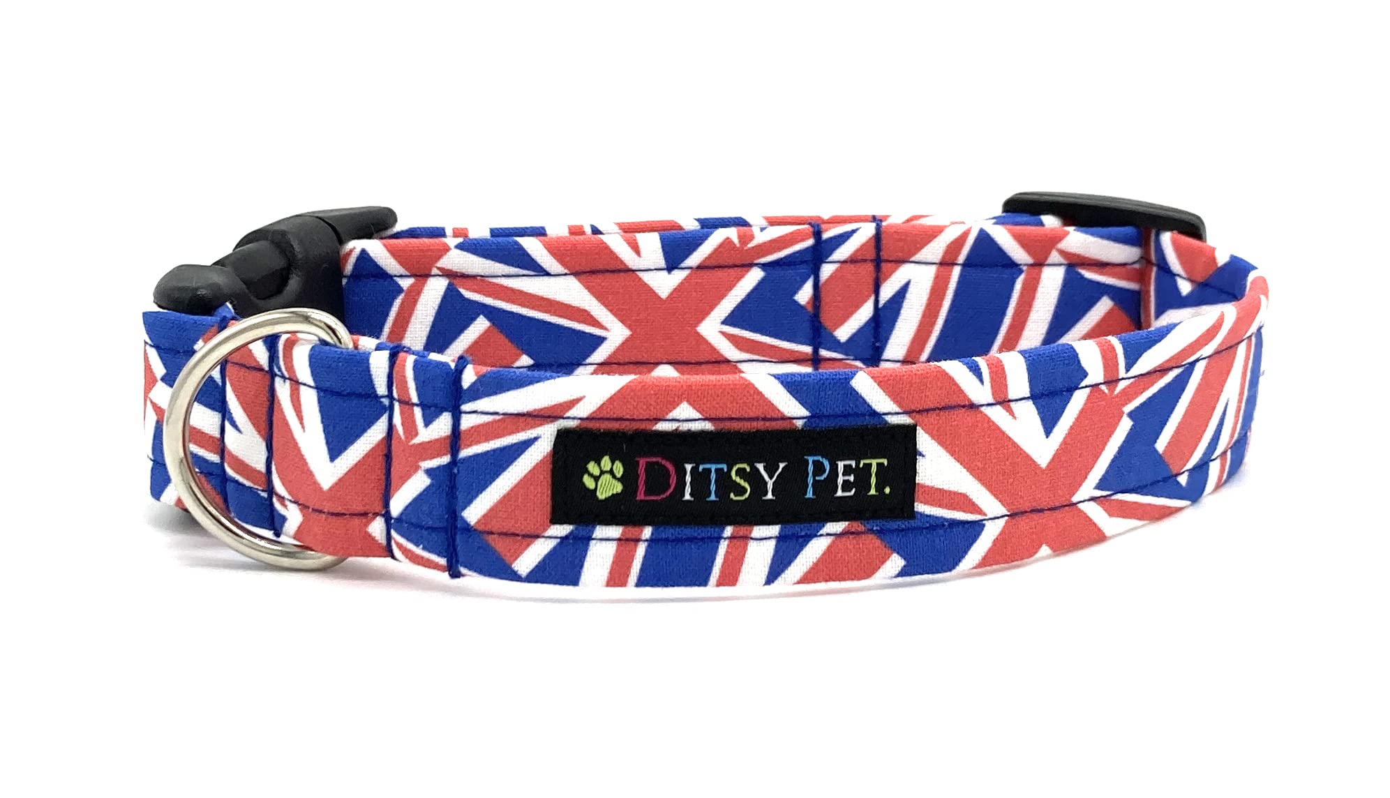 Union Jack British Dog Collar (XS)
