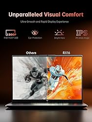 KAIGERR 2025 Laptop, Laptop with AMD Ryzen 7 6800H