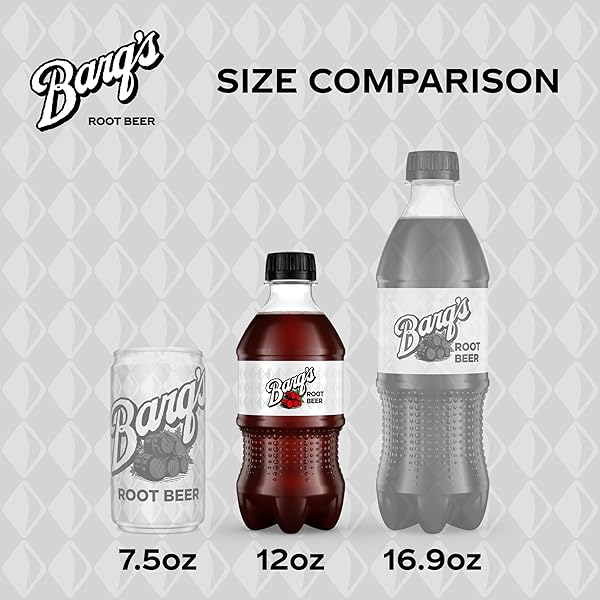 BARQ’S ROOT BEER BOTTLES, 12 FL OZ, 6 PACK