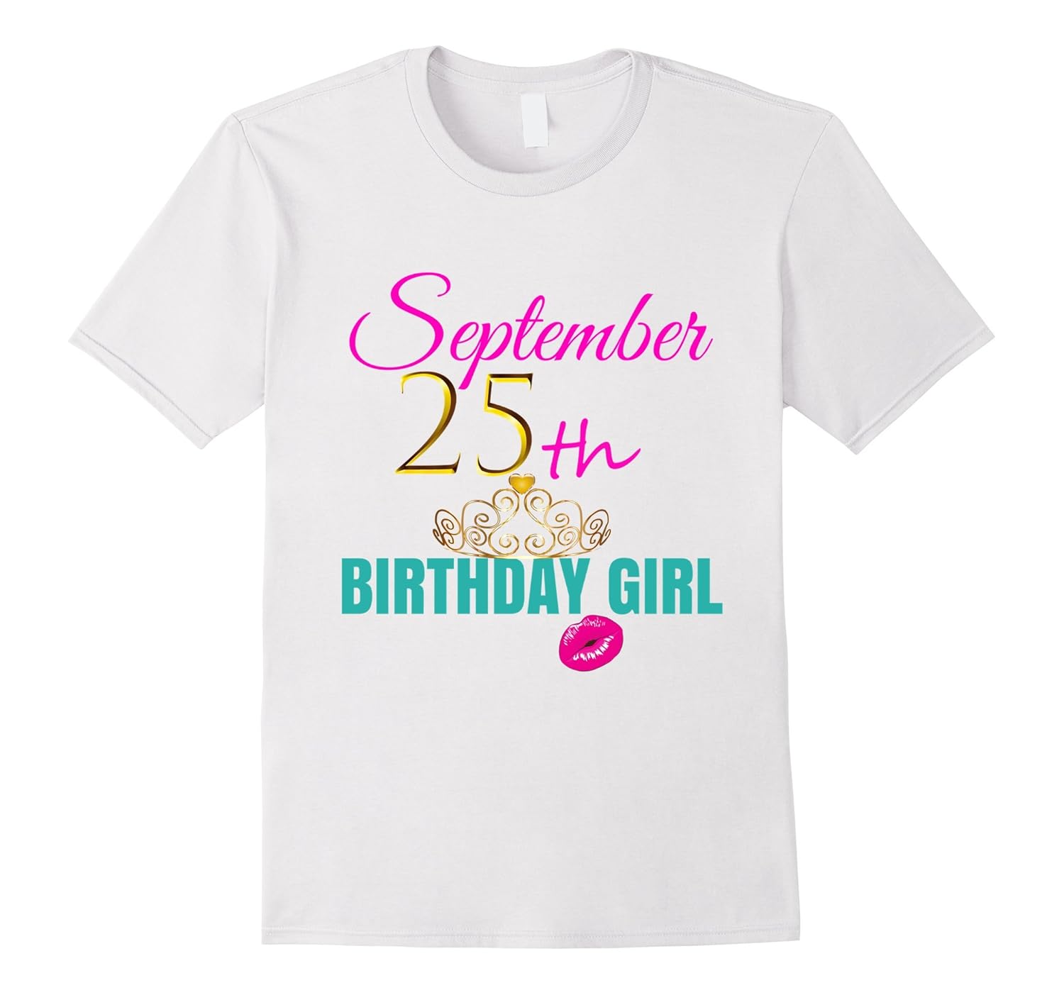 Popular Cute: September 25th Birthday Girl Birthday Shirt-Art – Artvinatee
